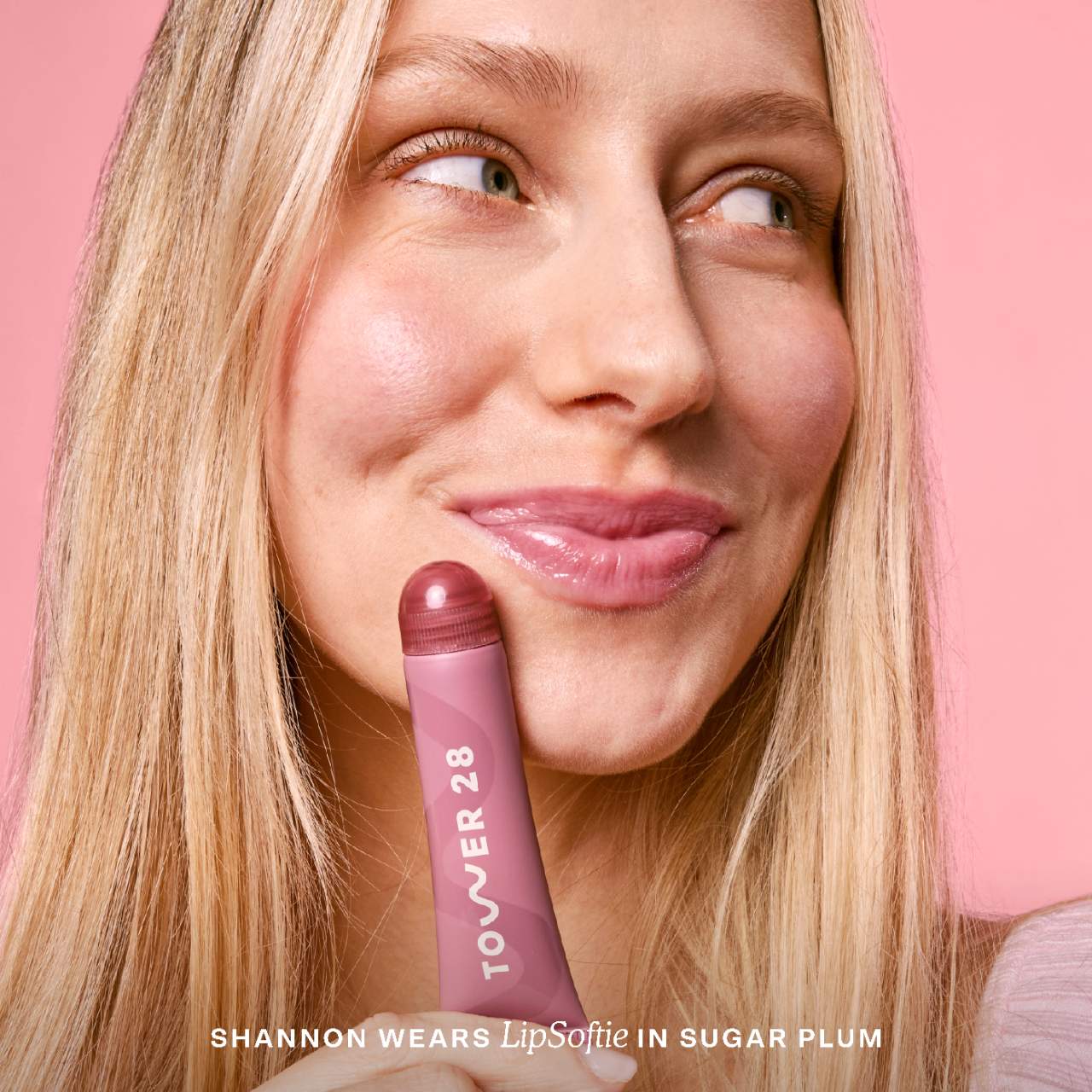 Tower 28 LipSoftie Hydrating Tinted Lip Treatment Balm | Sugar Plum