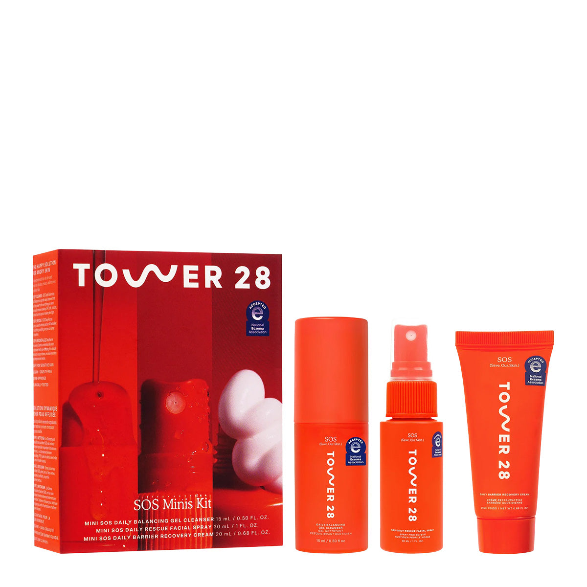 Tower 28 Beauty Mini SOS Skincare Bestsellers Set