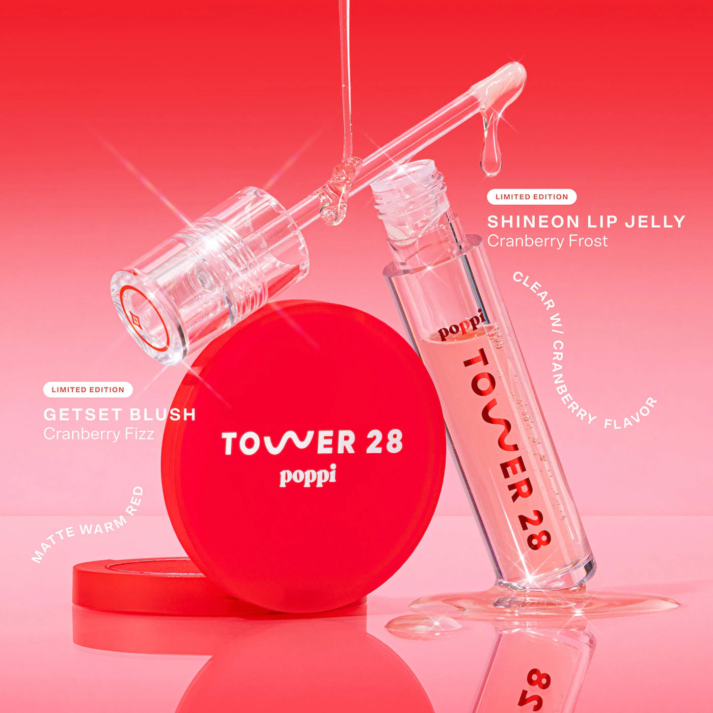 Tower 28 Beauty x poppi Fizz + Frost Holiday Duo