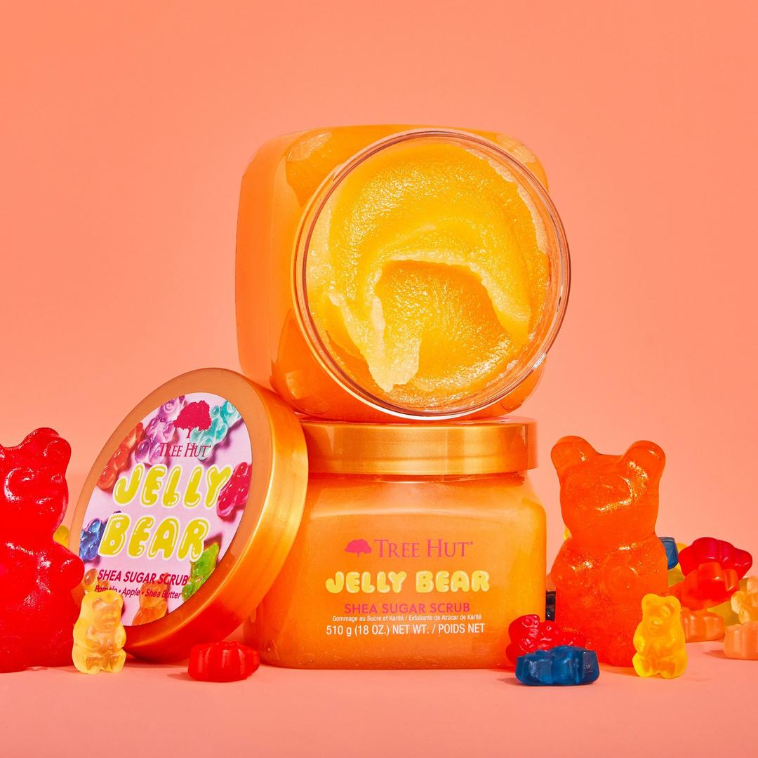 Tree Hut Jelly Bear Shea Sugar Scrub 510 g / 18 oz
