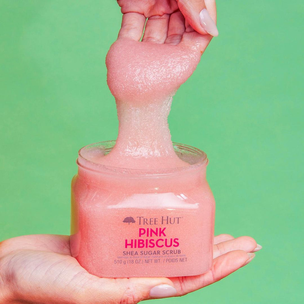 Tree Hut Pink Hibiscus Shea Sugar Body Scrub 510 g / 18 oz