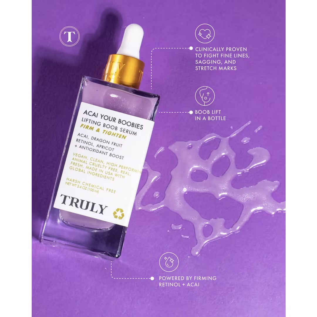 Truly Acai Your Boobies Boob Serum 90 ml / 3.1 oz