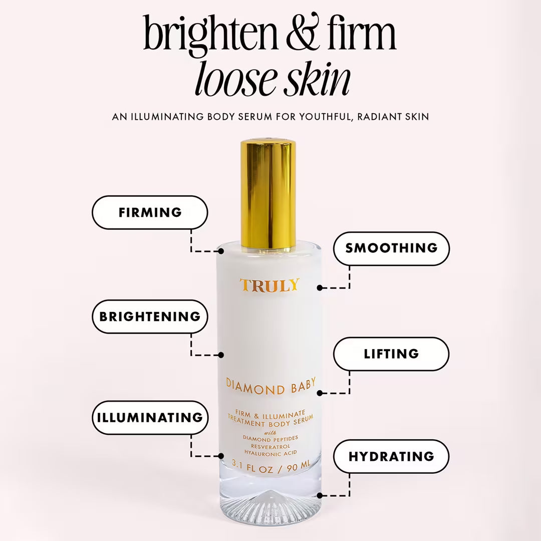 Truly Diamond Baby Firm & Illuminate Treatment Body Serum 90 ml / 3.1 oz