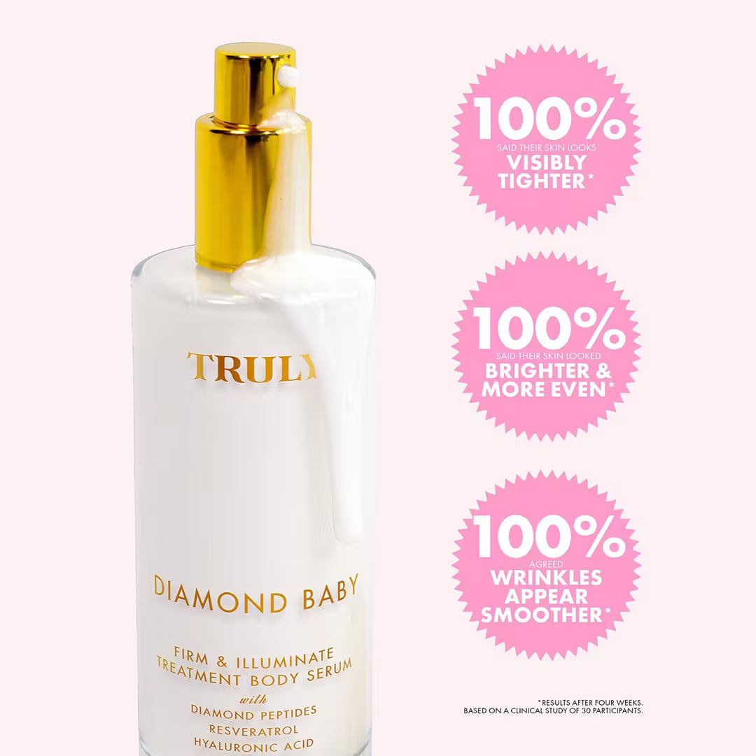 Truly Diamond Baby Firm & Illuminate Treatment Body Serum 90 ml / 3.1 oz