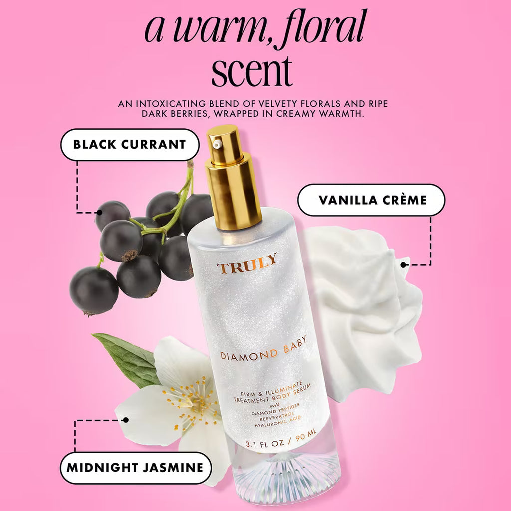 Truly Diamond Baby Firm & Illuminate Treatment Body Serum 90 ml / 3.1 oz