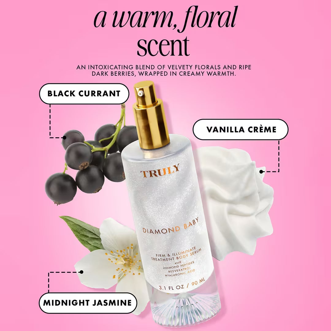 Truly Diamond Baby Firm & Illuminate Treatment Body Serum 90 ml / 3.1 oz