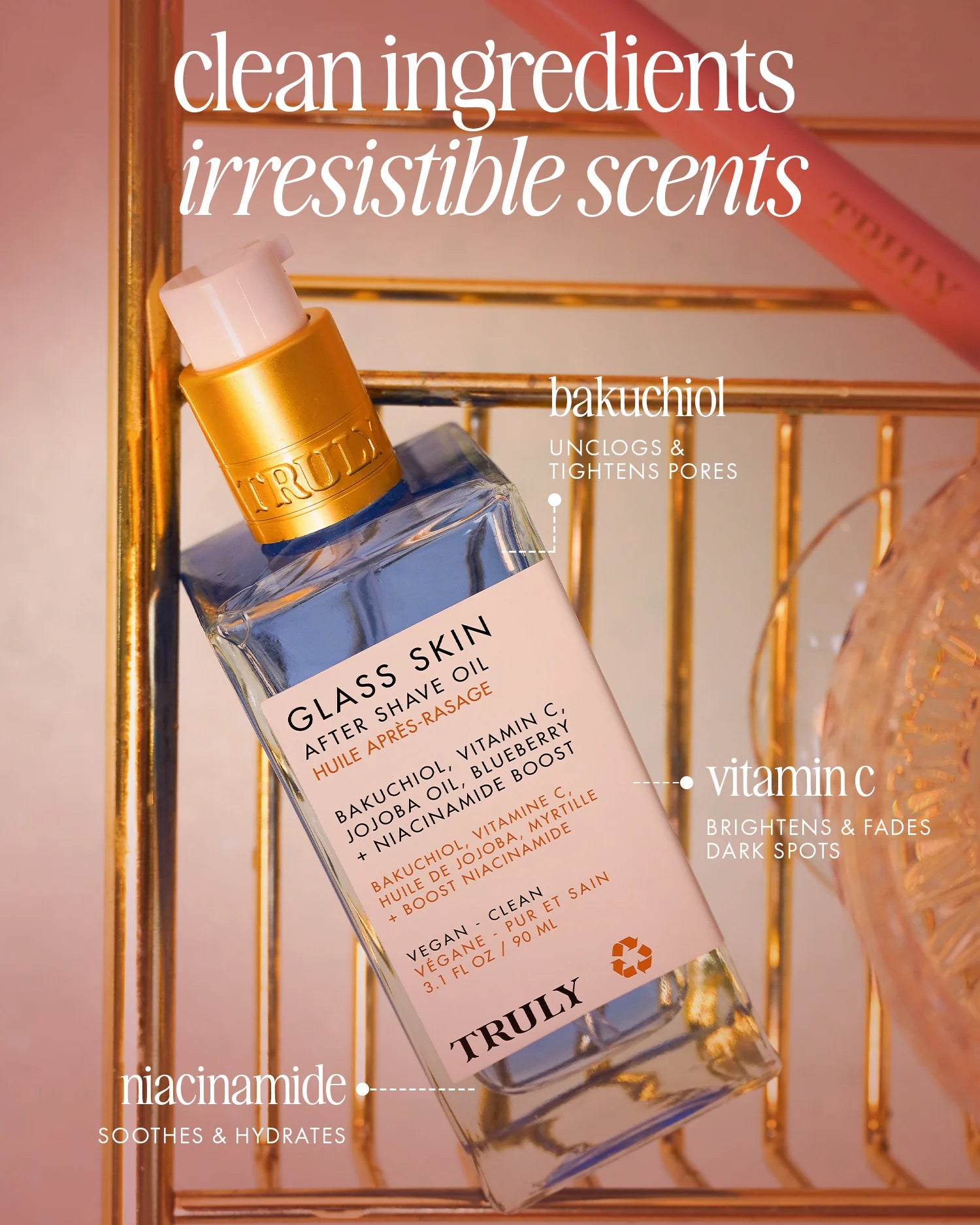 Truly Glass Skin After Shave Oil 90 ml / 3.1 oz