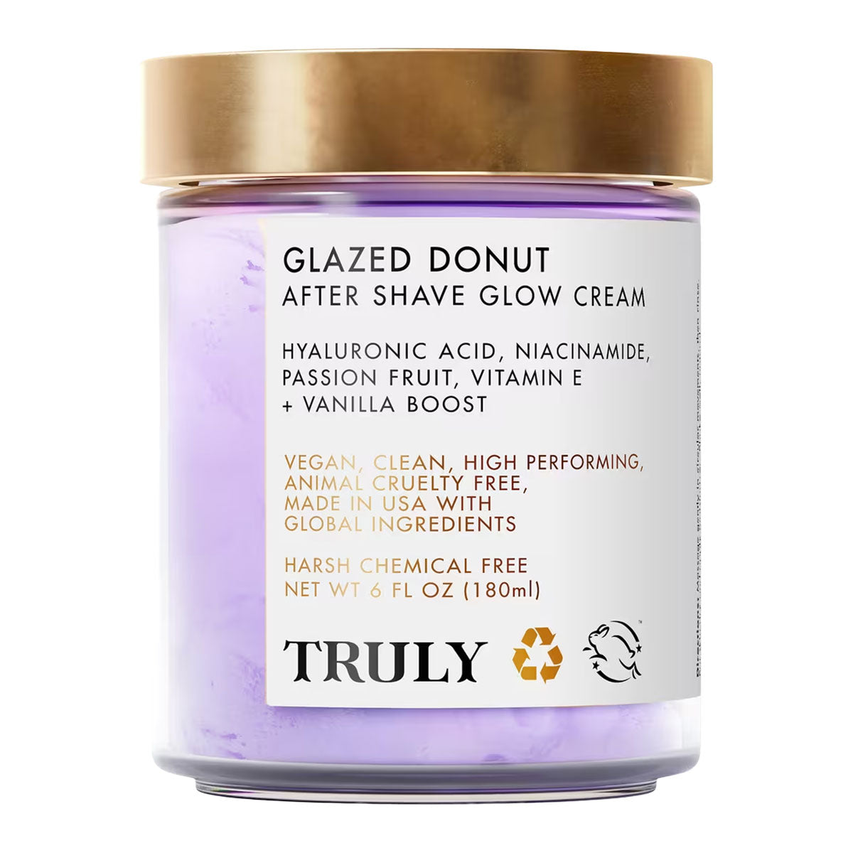 Truly Glazed Donut After Shave Glow Cream 180 ml / 6 oz