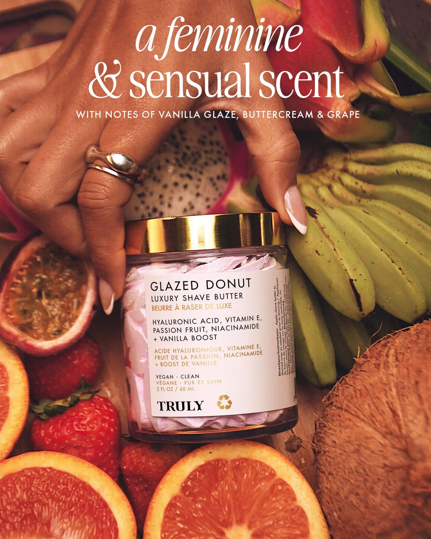 Truly Glazed Donut Luxury Shave Butter 60 ml / 2 oz