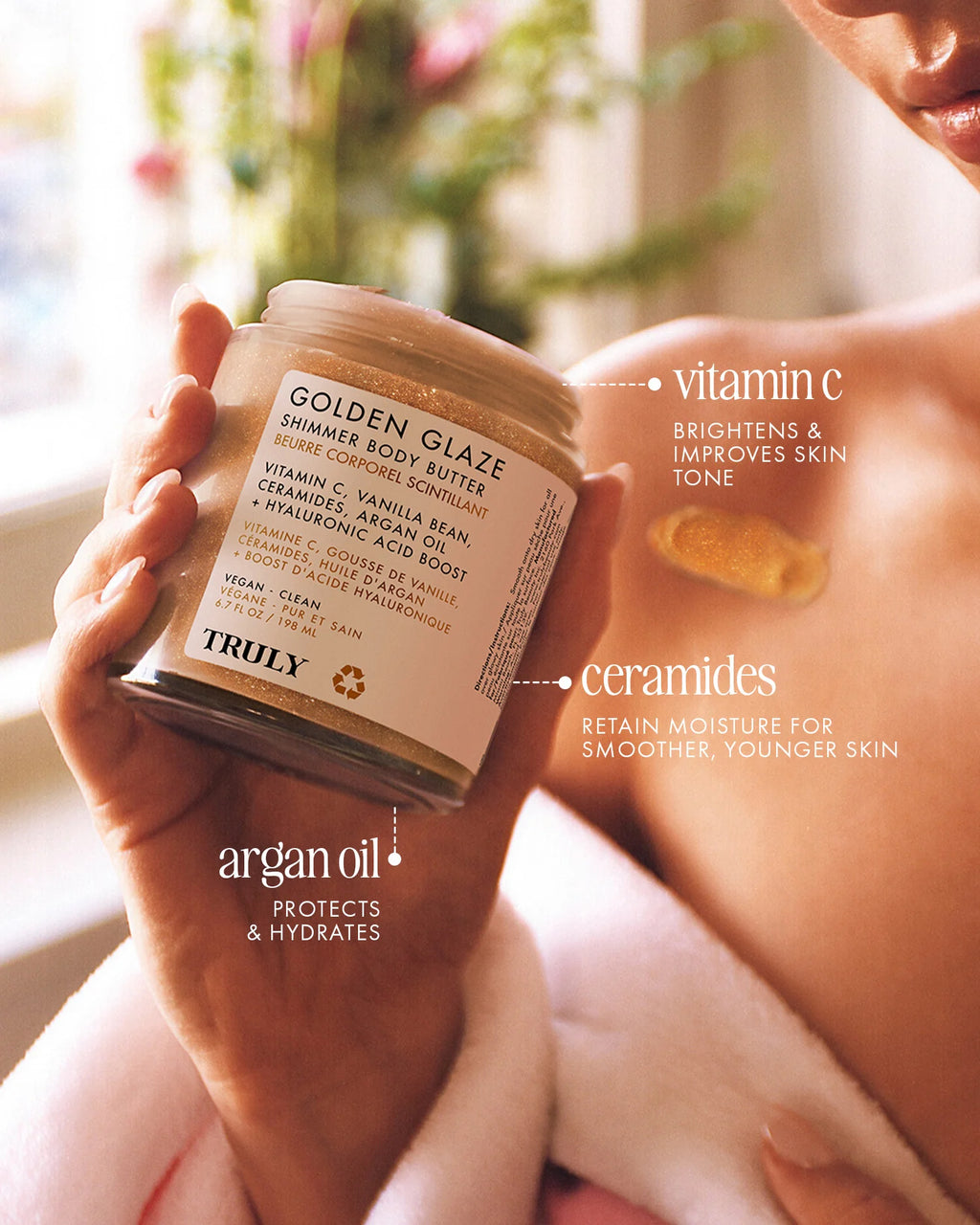 Truly Golden Glaze Shimmer Body Butter 198 ml / 6.7 oz