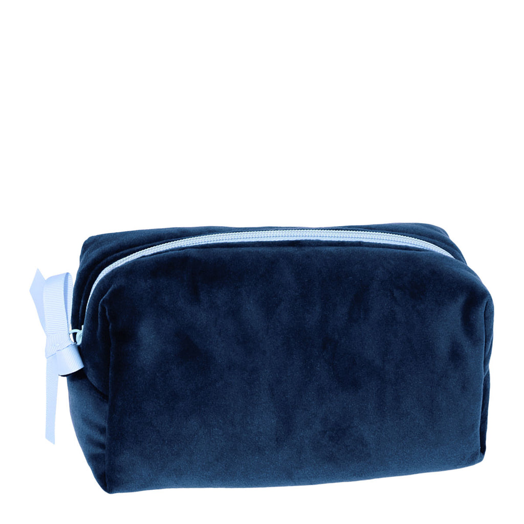 Ulta Beauty Blue Velvet Cosmetic Bag