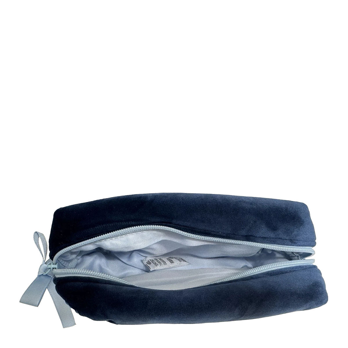 Ulta Beauty Blue Velvet Cosmetic Bag