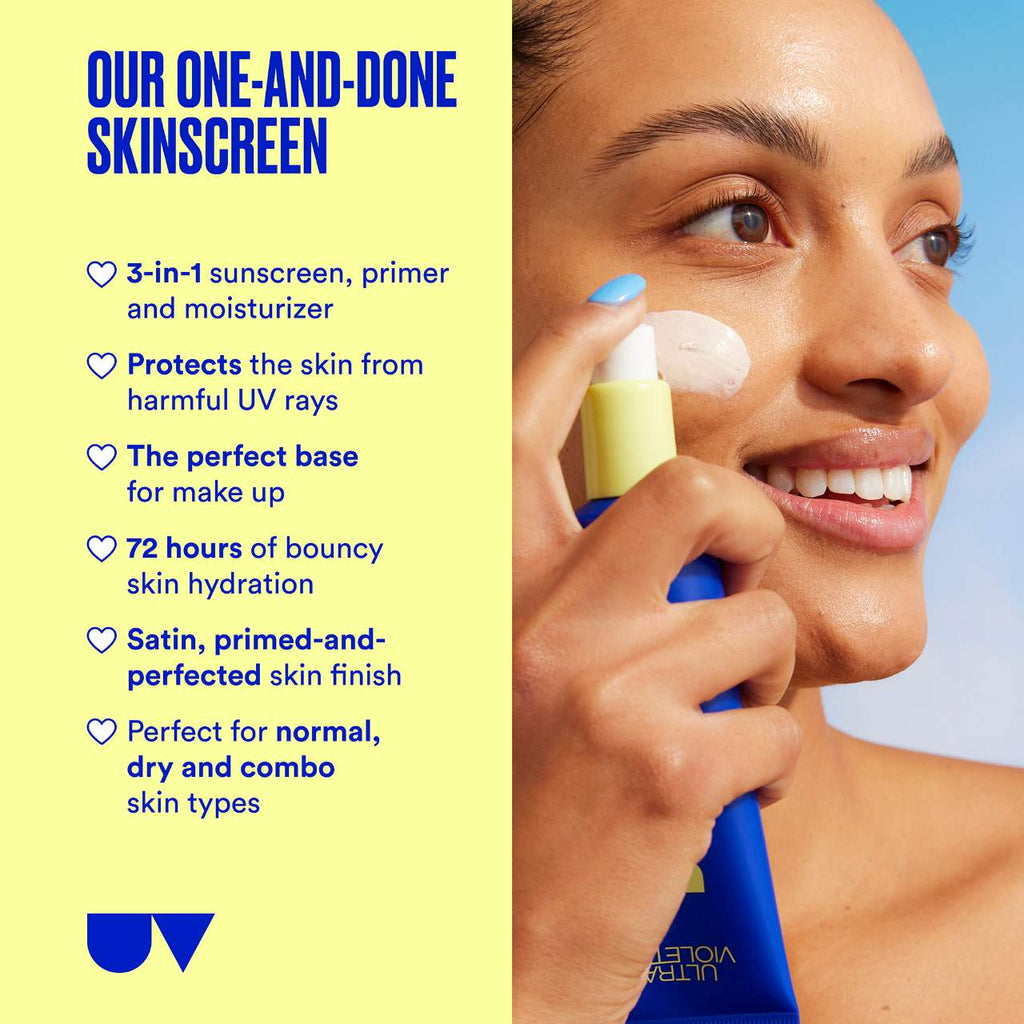 Ultra Violette Supreme Screen SPF 50 Facial Sunscreen Moisturizer and Primer 50 ml / 1.76 oz