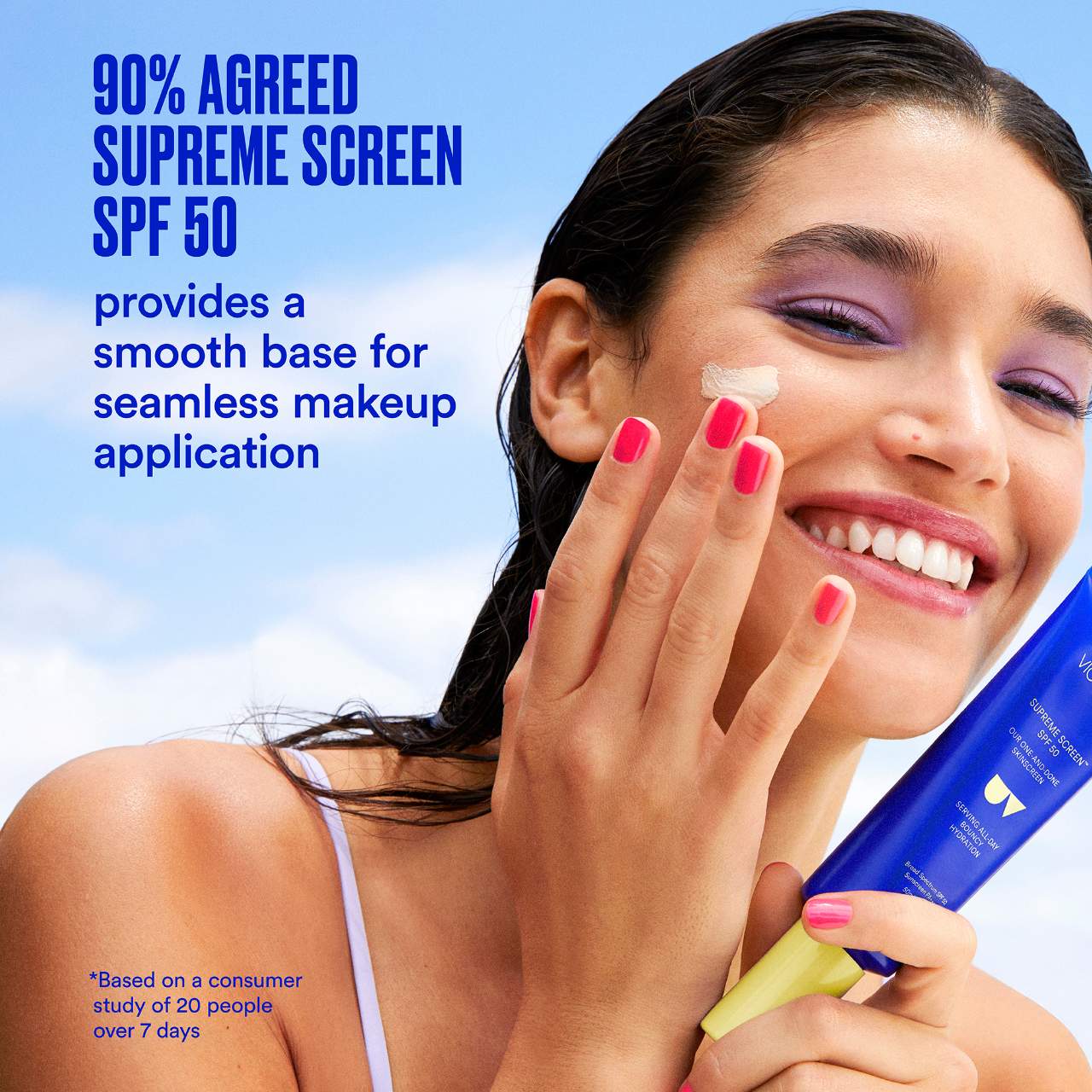 Ultra Violette Supreme Screen SPF 50 Facial Sunscreen Moisturizer and Primer 50 ml / 1.76 oz