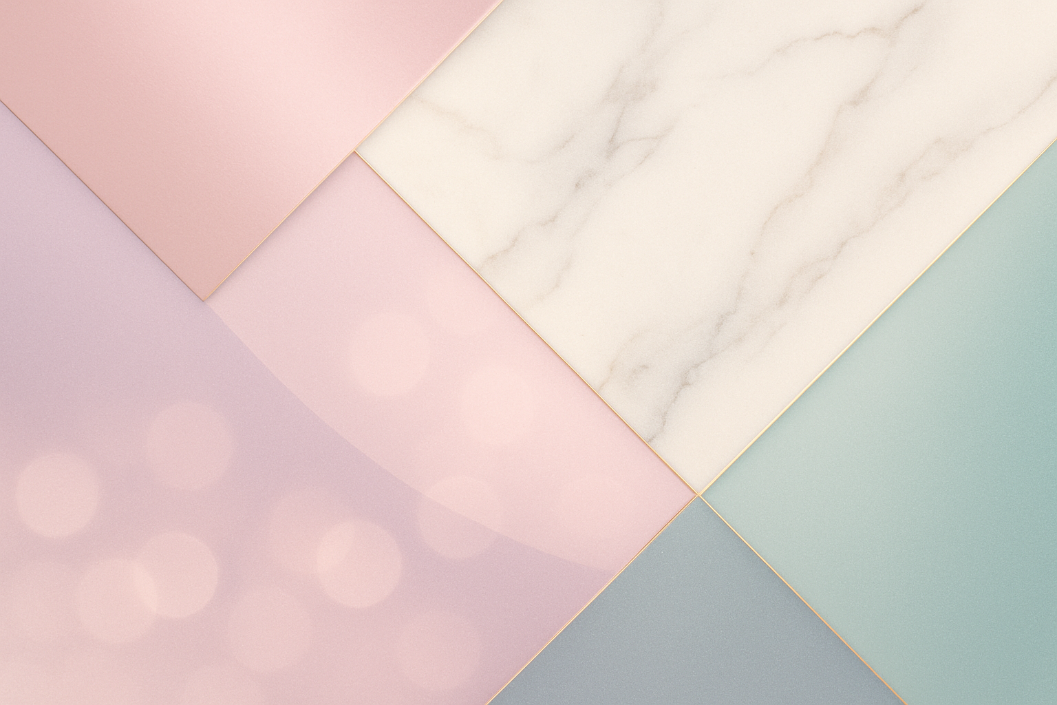 Una imagen que servirá de fondo para un banner promocional para nuevos productos de cosméticos y maquillaje con colores pasteles y muy chic