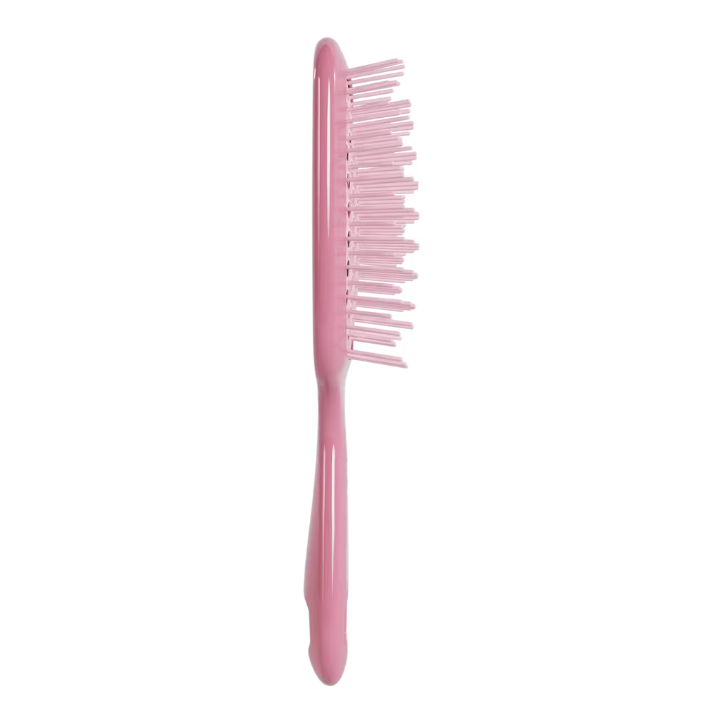 UNbrush Detangling Hair Brush for All Hair Types | Pastel Rose