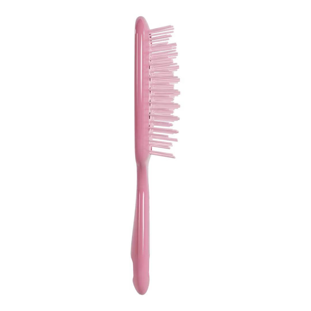 UNbrush Detangling Hair Brush for All Hair Types | Pastel Rose