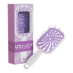 UNbrush Plus Detangling Hair Brush for Fine & Fragile Hair | Sugar Plum