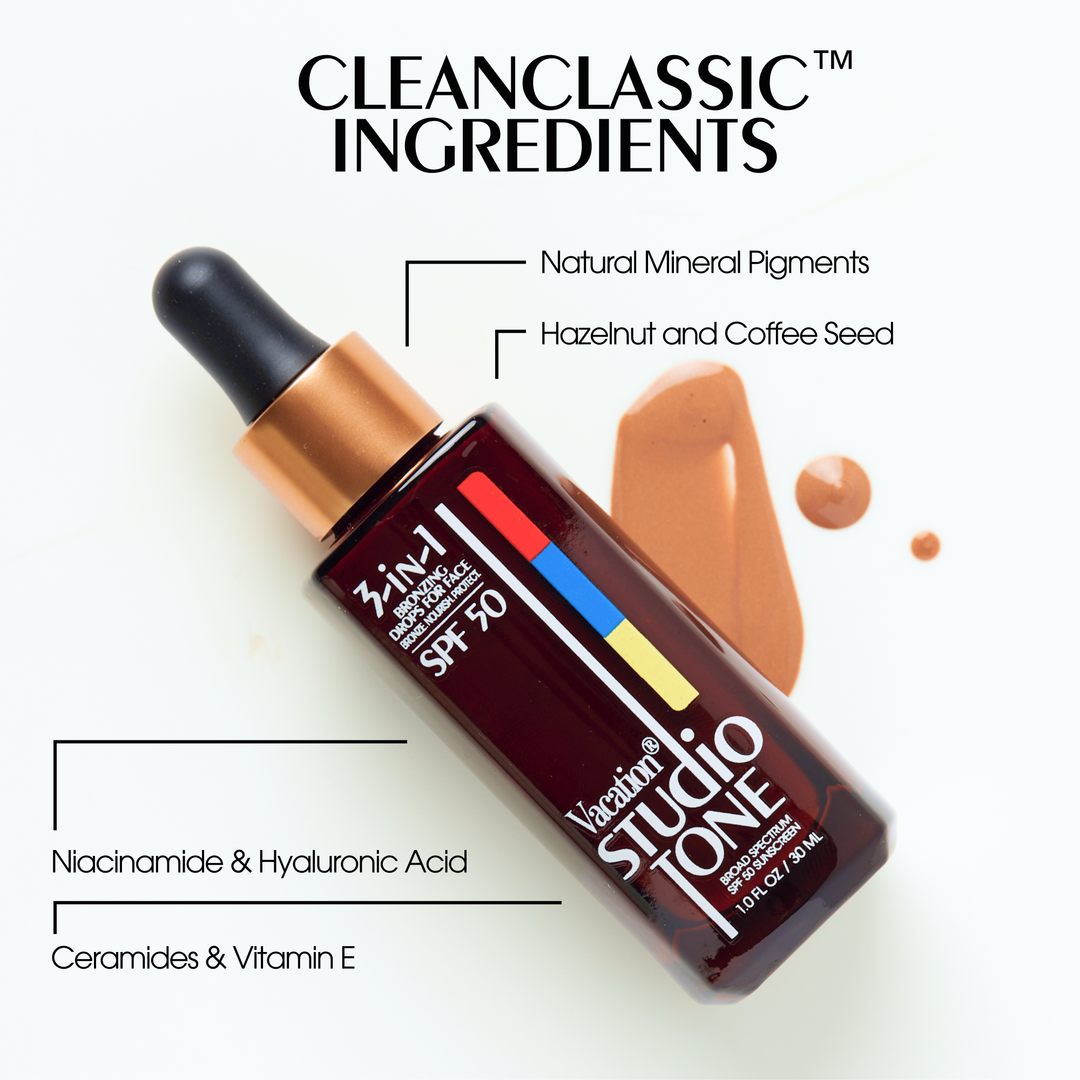 Vacation Studio Tone SPF 50 Bronzing Drops for Face Mini 10 ml / 0.3 oz
