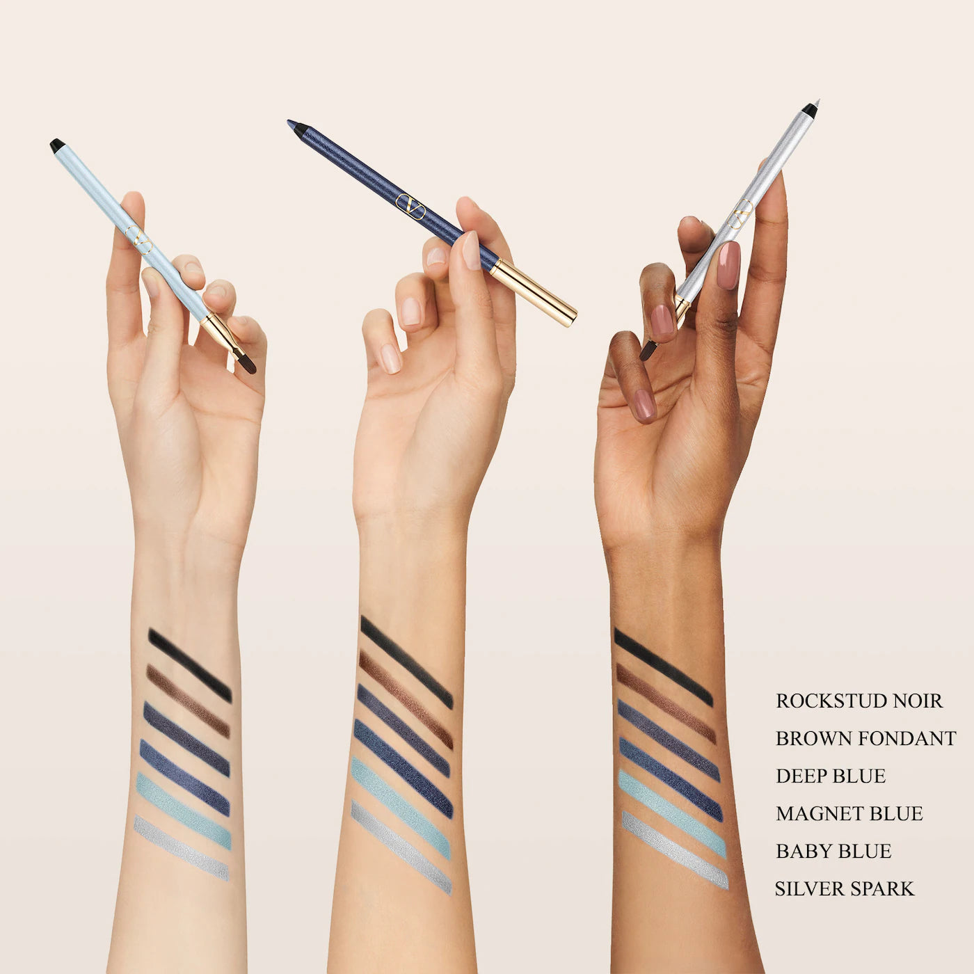 Valentino Colorgraph Waterproof Gel Eyeliner Pencil | Deep Blue