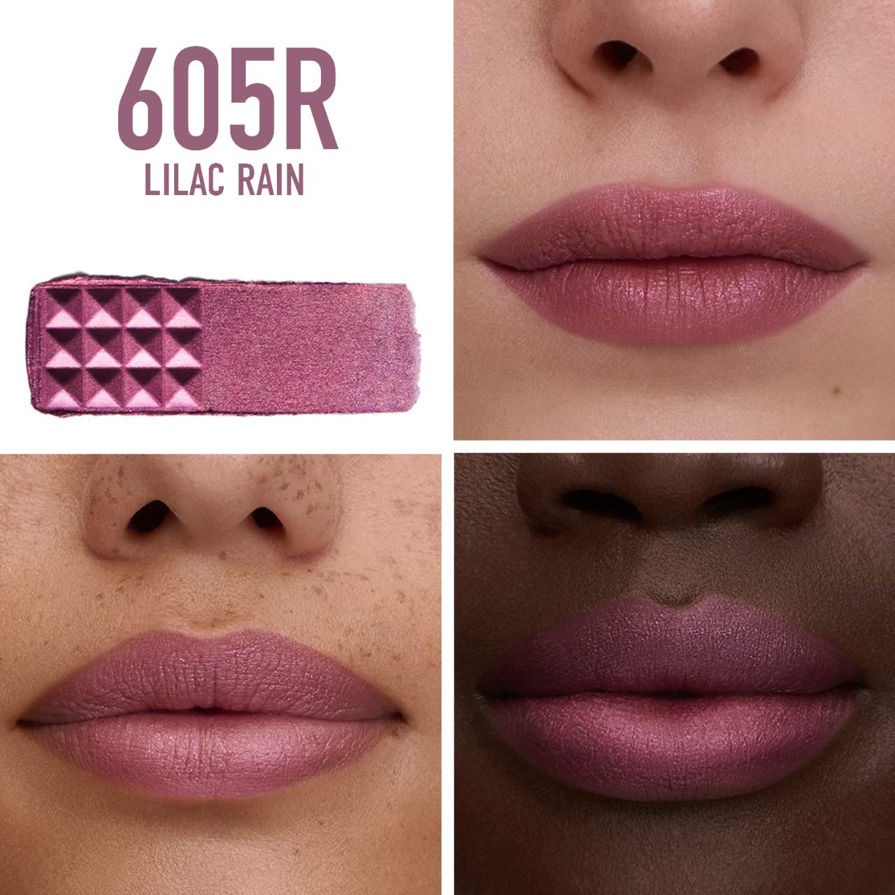 Valentino Spike Valentino Shimmer Lipstick |  605R Lilac Rain