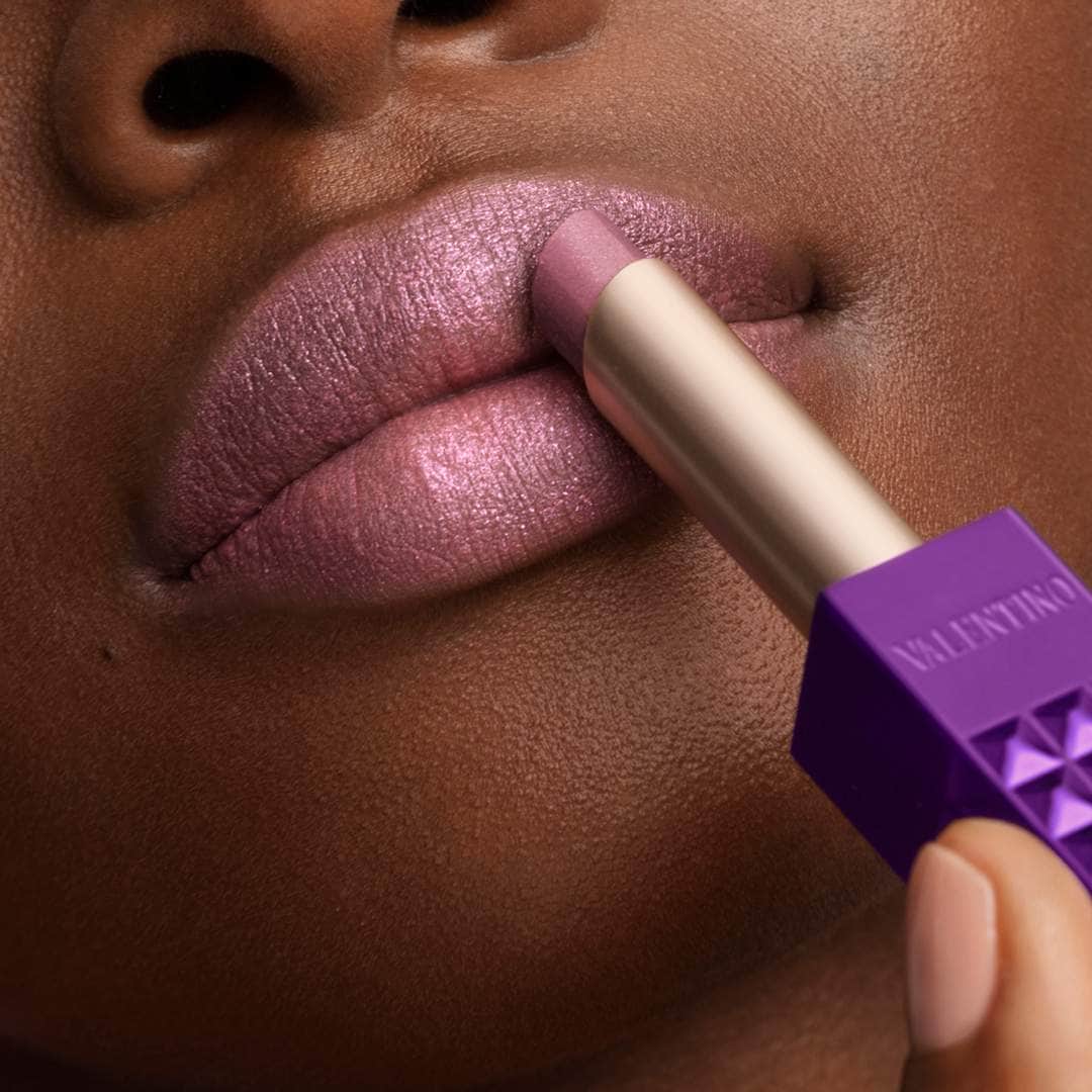 Valentino Spike Valentino Shimmer Lipstick |  605R Lilac Rain
