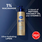 Vaseline Radiant X Even Tone Body Lotion 1% Niacinamide, Coconut Oil, Vitamin C & Peptides 11 oz / 325 ml