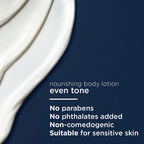 Vaseline Radiant X Even Tone Body Lotion 1% Niacinamide, Coconut Oil, Vitamin C & Peptides 7.5 oz / 222 ml