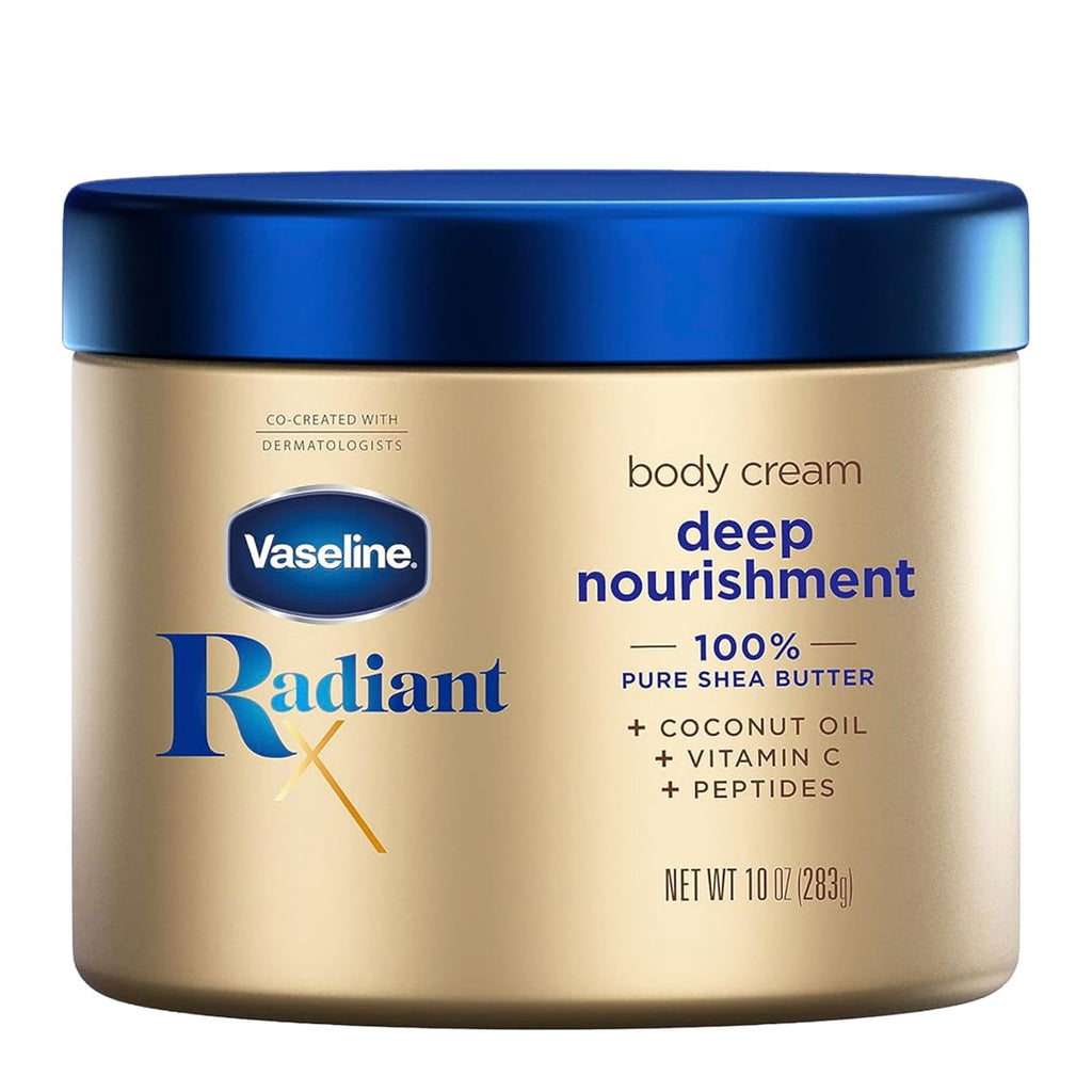 Vaseline Radiant X Deep Nourishment Body Cream 283 g / 10 oz