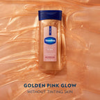 Vaseline Glazed and Glisten Sunlit Glow Shimmering Gel Oil 200 ml / 6.8 oz | Vanilla Cocoa