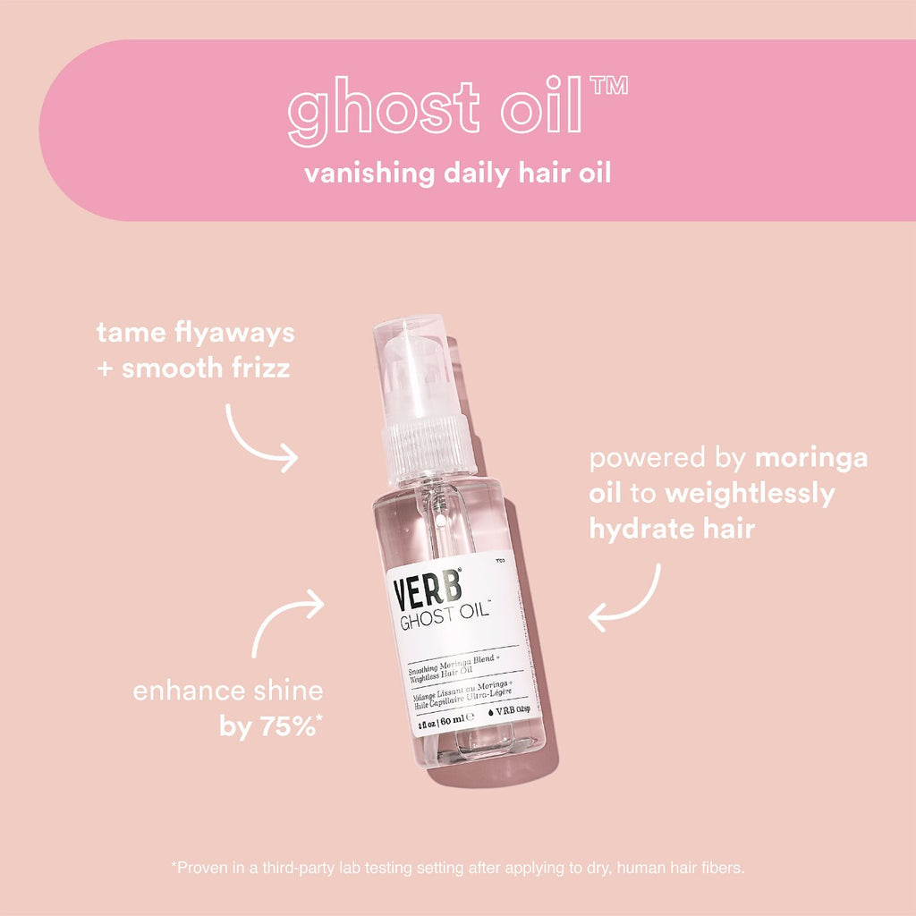 Verb Ghost Oil Smoothing Moringa Blend + Weightless Hair Oil 60 ml