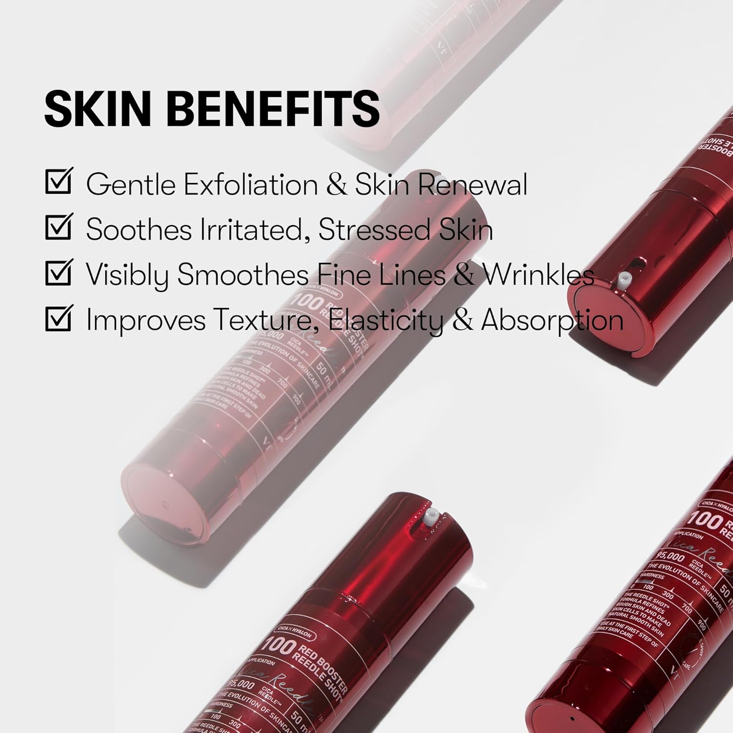 VT Cosmetics Red Booster Reedle Shot 100 50 ml / 1.69 oz