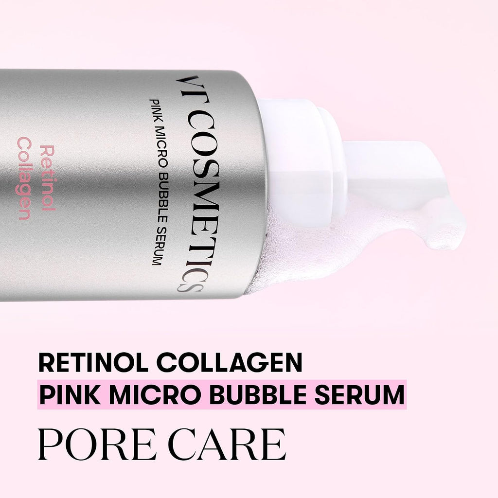 VT Cosmetics Retinol Collagen Pink Micro Bubble Serum 70 ml / 2.36 oz