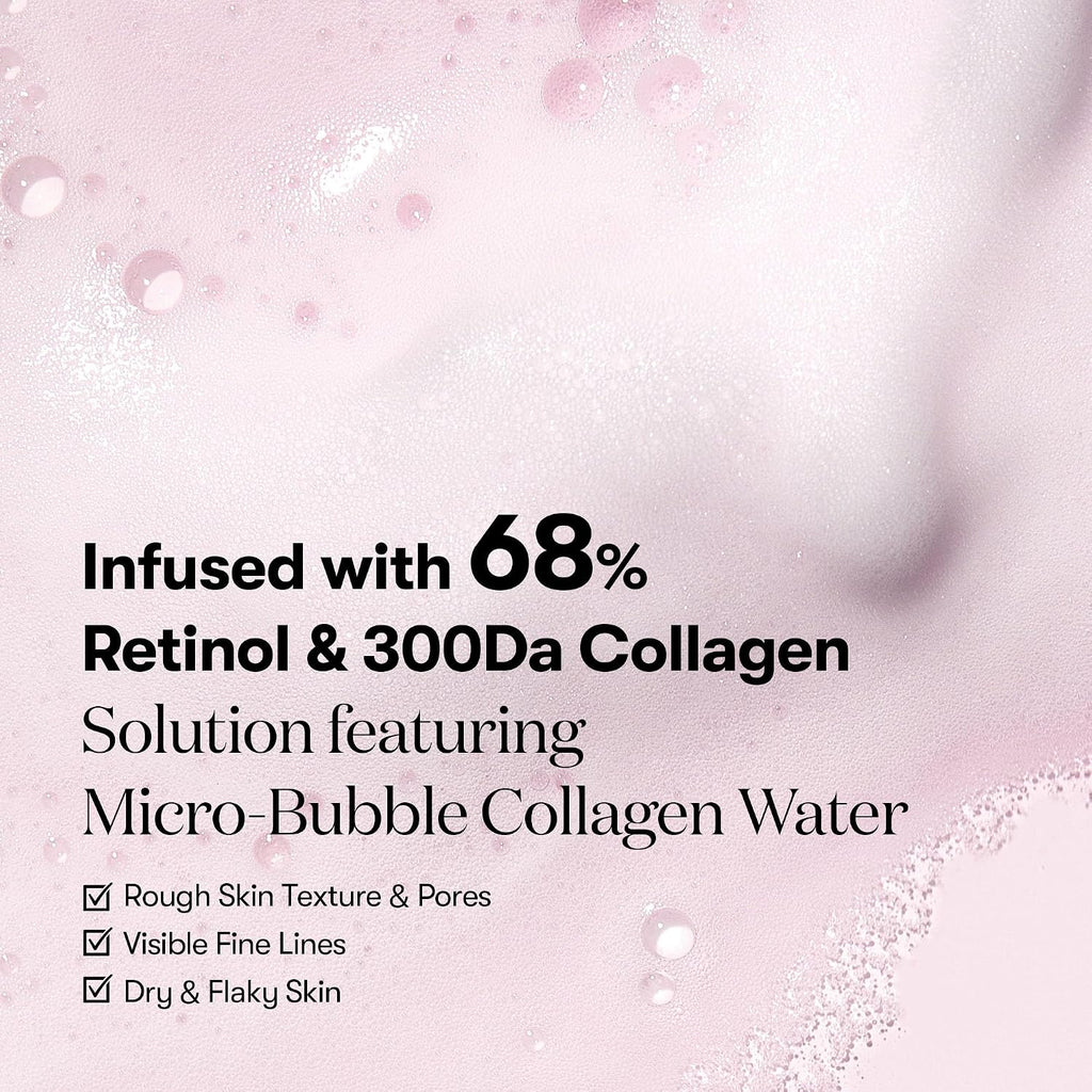 VT Cosmetics Retinol Collagen Pink Micro Bubble Serum 70 ml / 2.36 oz