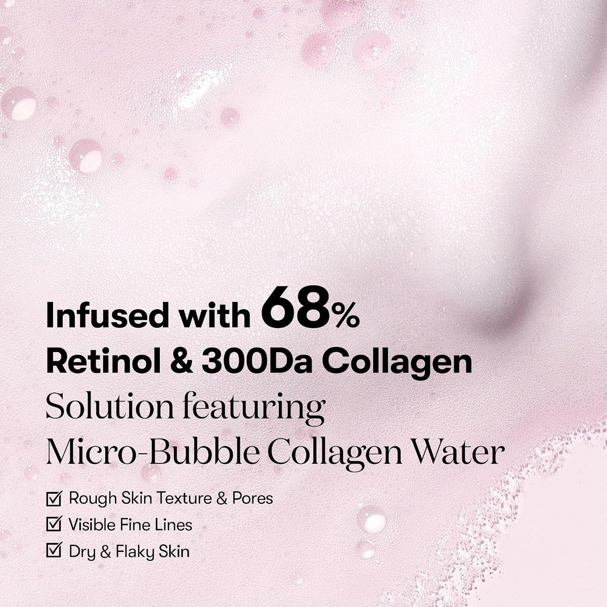 VT Cosmetics Retinol Collagen Pink Micro Bubble Serum 70 ml / 2.36 oz