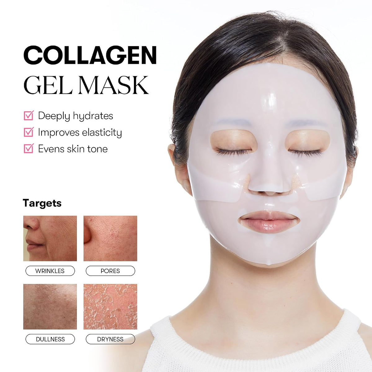 VT Cosmetics Collagen Reedle Shot 100hl 2 Step Hydrogel Mask (1 ea)
