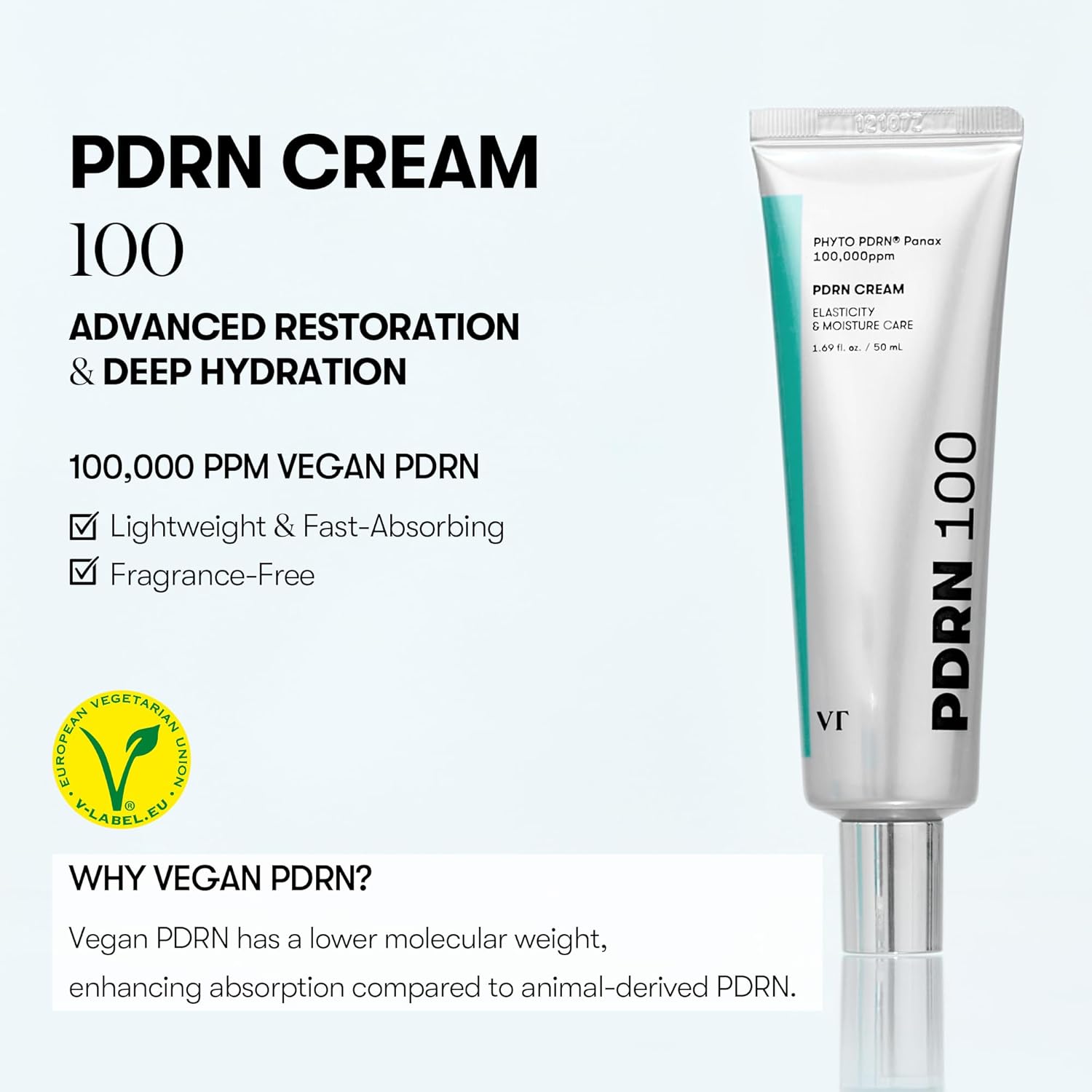 VT Cosmetics PDRN Cream 100 50 ml / 1.69 oz