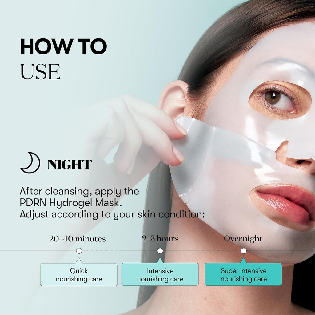 VT Cosmetics PDRN Hydrogel Mask Elasticity & Skin Radiant 1 Mascarilla