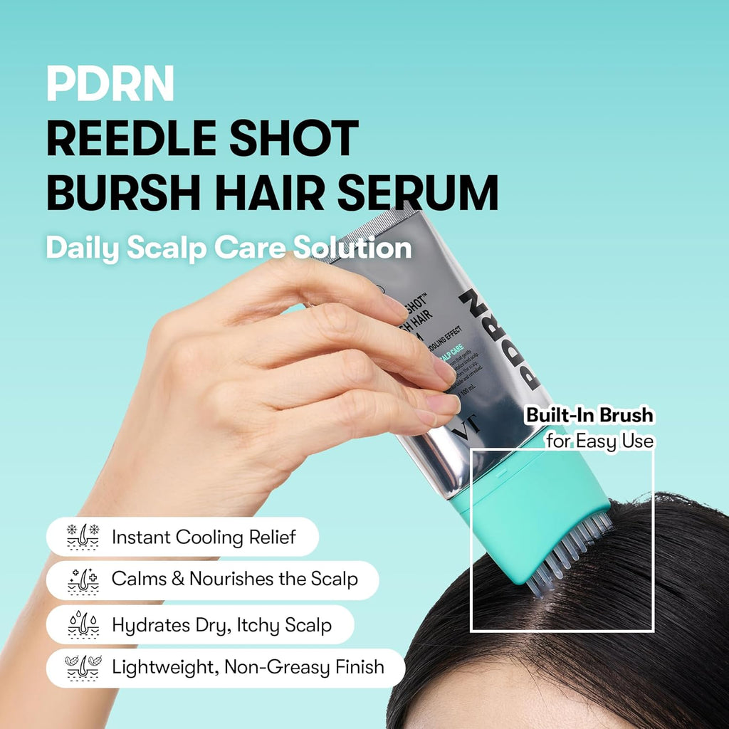 VT Cosmetics PDRN Reedle Shot Brush Hair Serum 100 ml