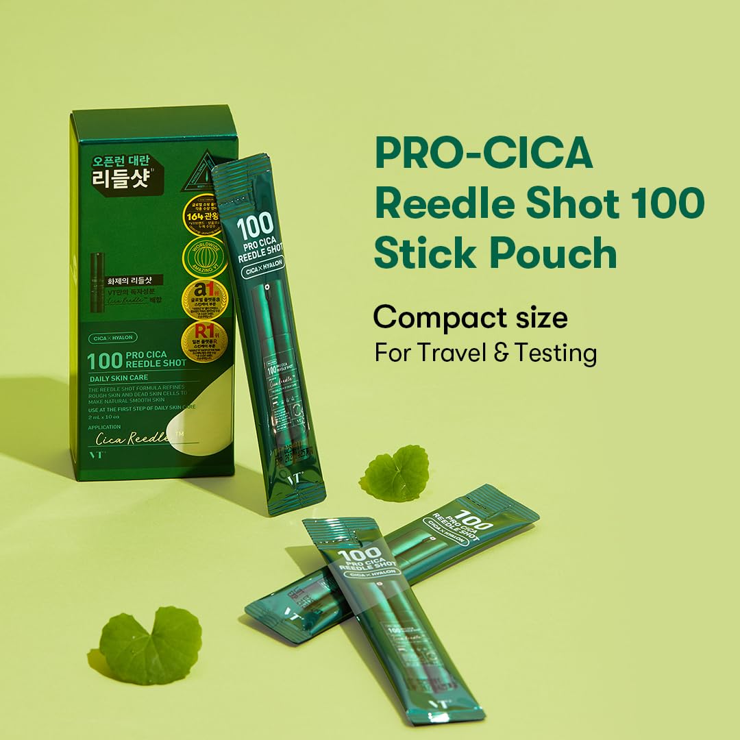 VT Cosmetics Pro Cica Reedle Shot 100 (10 sticks x 2 ml)