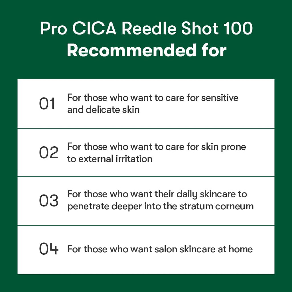 VT Cosmetics Pro Cica Reedle Shot 100 (10 sticks x 2 ml)