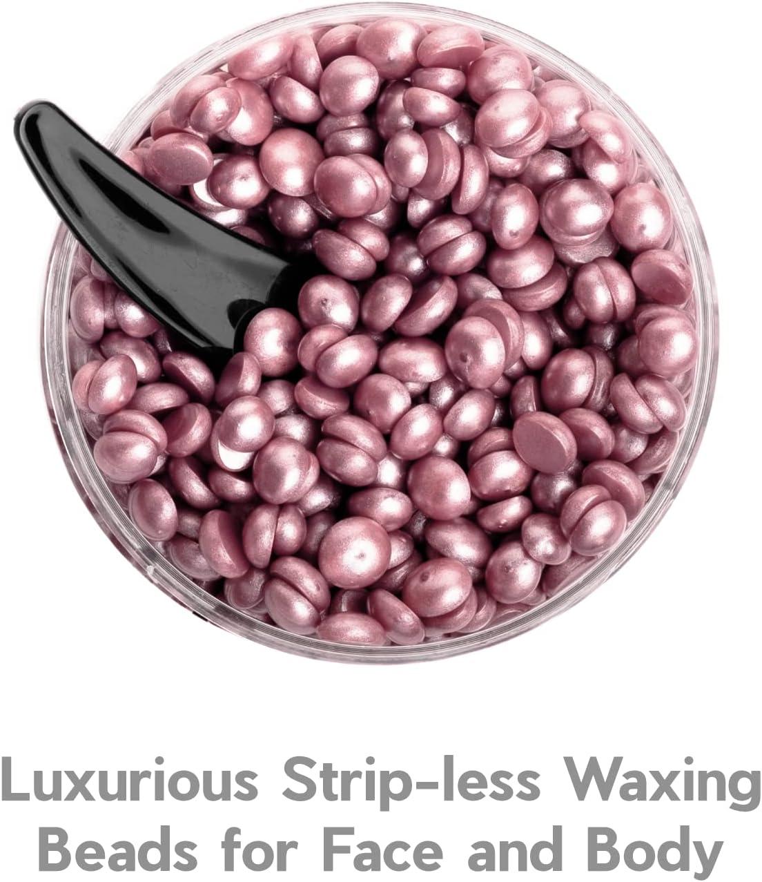 Wakse Rose Gold Wax Beans for Face & Body 4.8 oz / 135 g