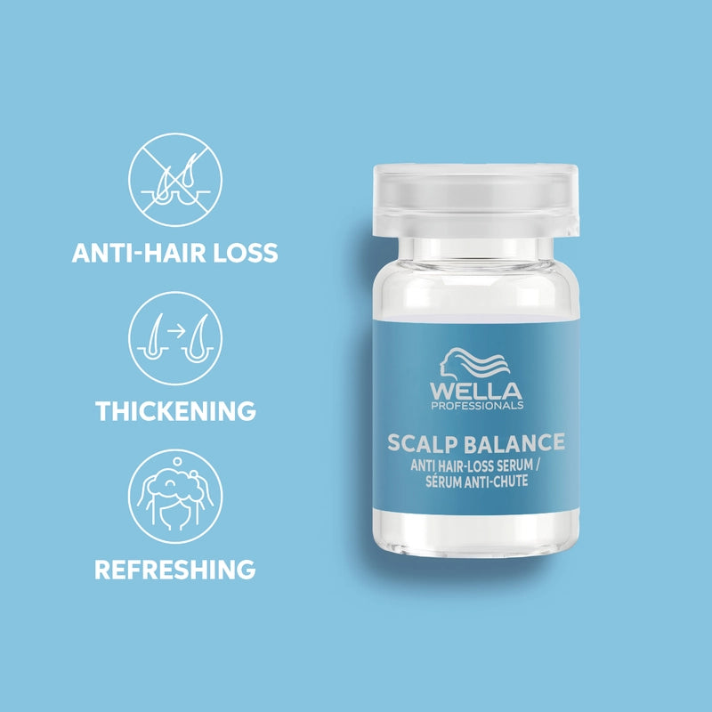 Wella Invigo Scalp Balance Anti Hair-Loss Serum 8 x 6 ml