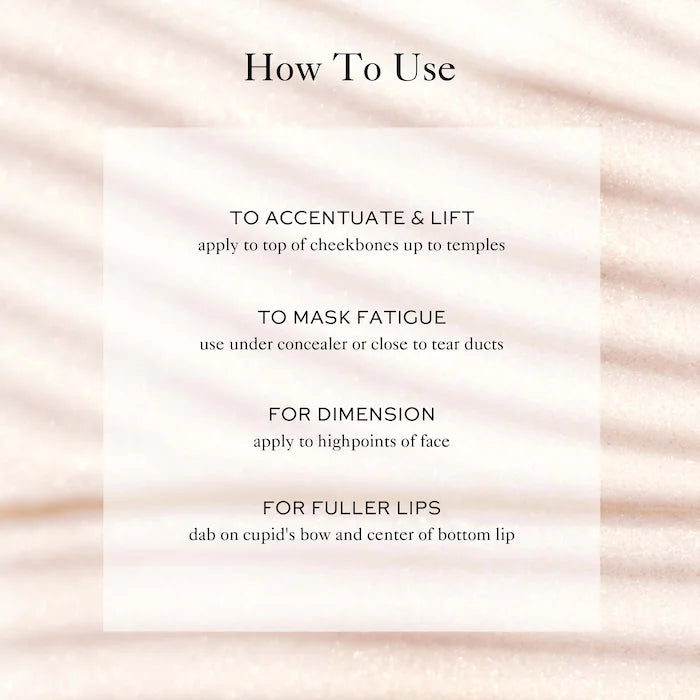 Westman Atelier Mini Petite Lit Up Cream Highlighter Stick 2.5 g | Nectar