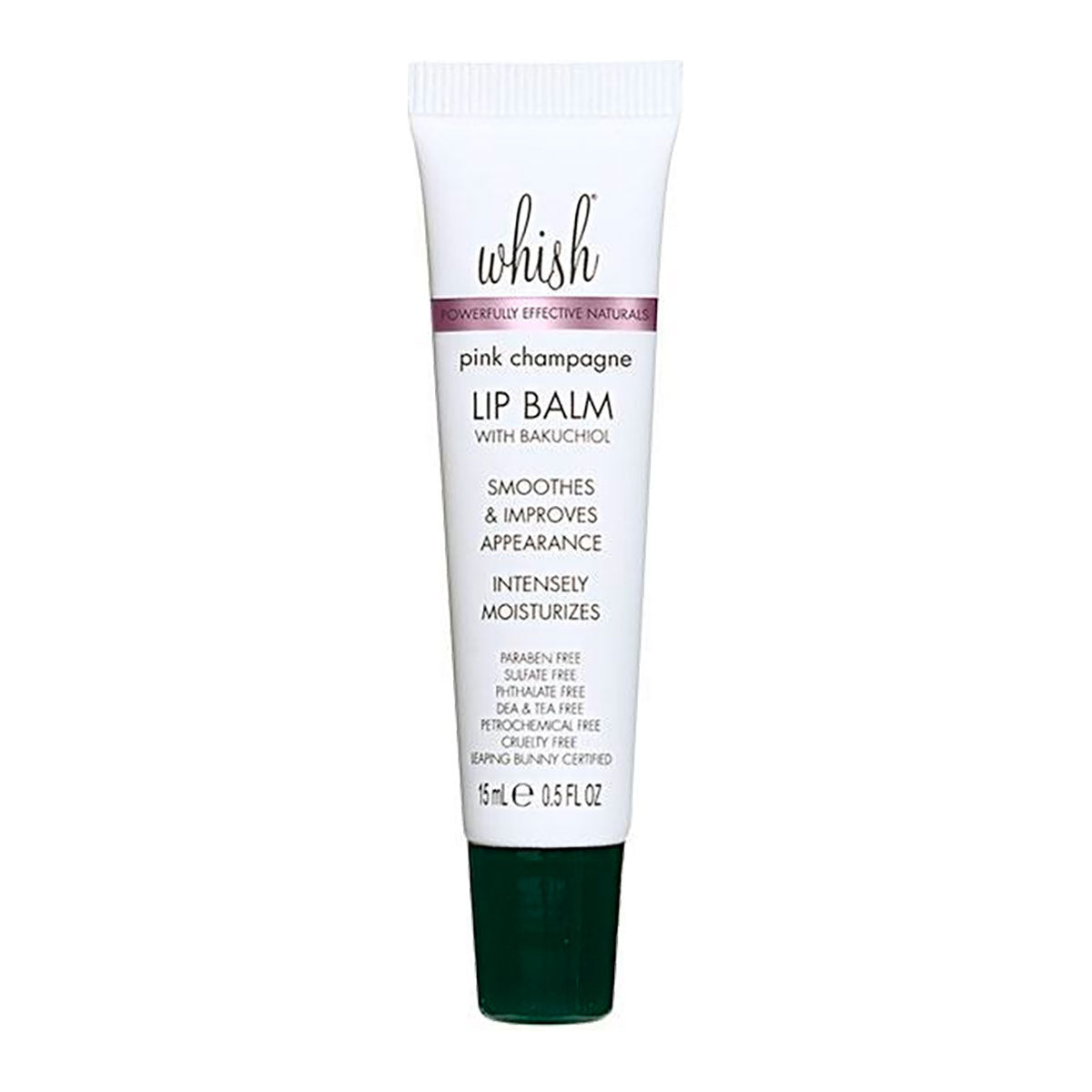 Whish Lip Balm with Bakuchiol | Pink Champagne