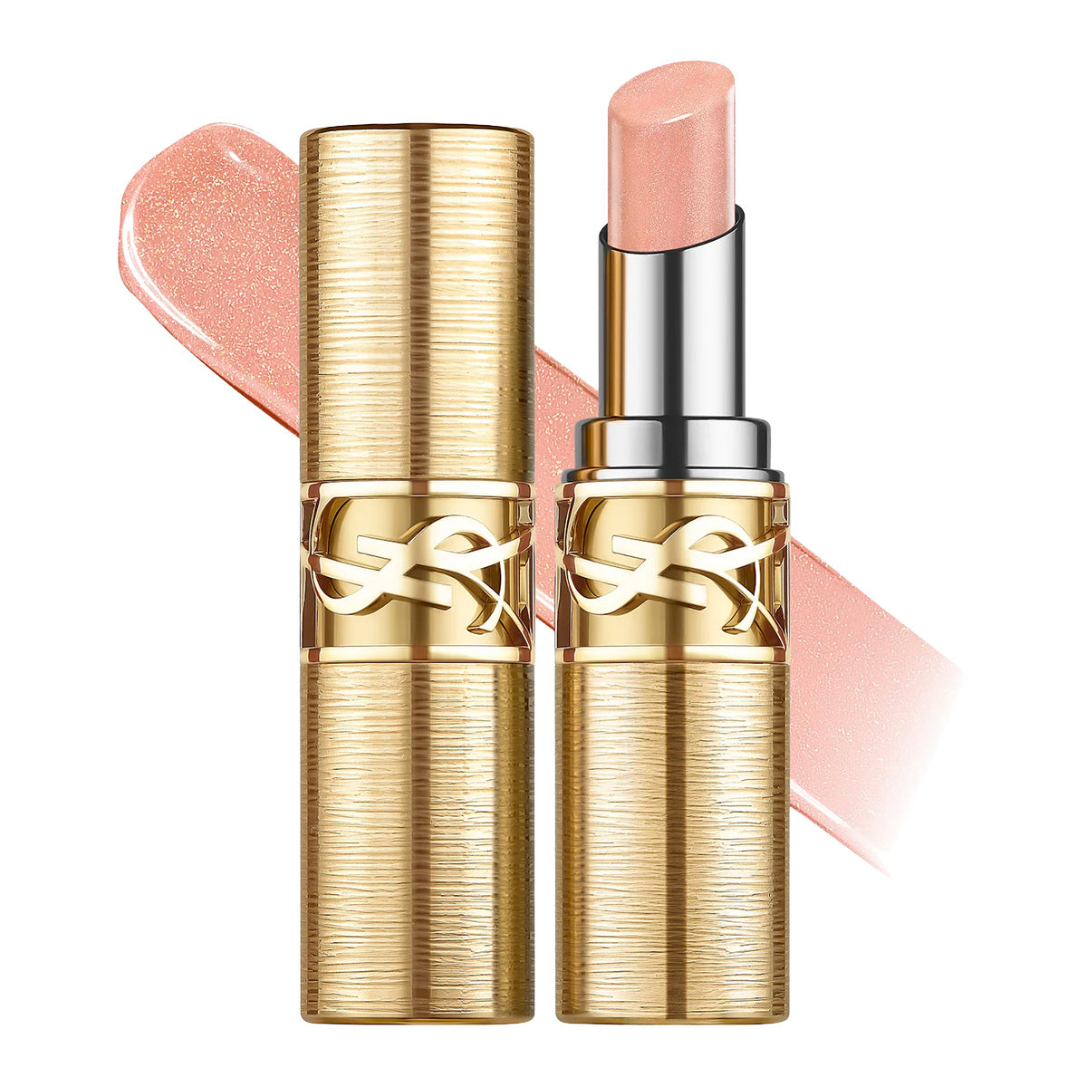 Yves Saint Laurent Rouge Volupté Candy Glaze Double Care Balm | 21 Shimmer Nude