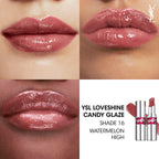Yves Saint Laurent Rouge Volupté Candy Glaze Double Care Balm | 16 Watermelon High