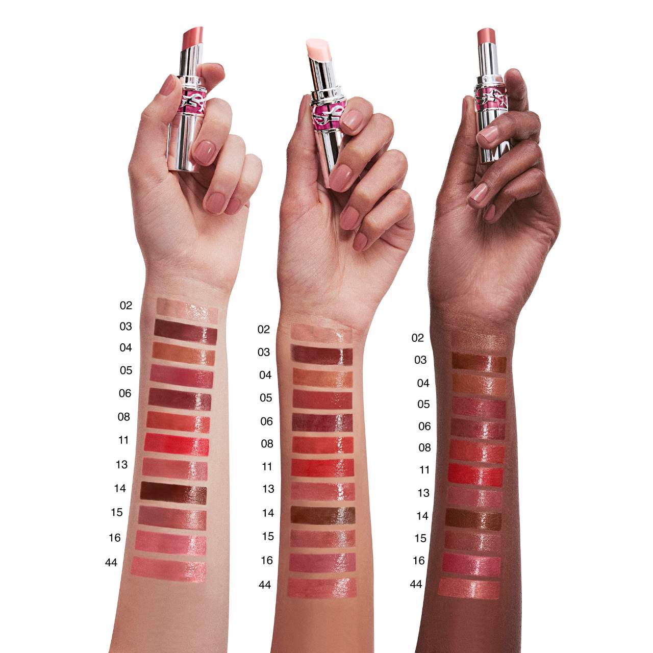 Yves Saint Laurent Rouge Volupté Candy Glaze Double Care Balm | 16 Watermelon High
