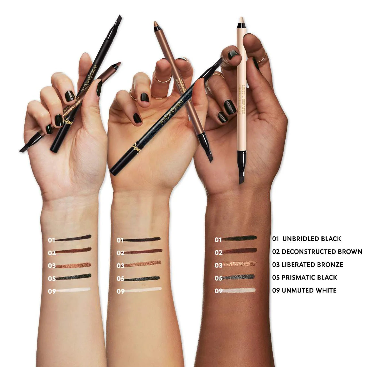 Yves Saint Laurent  Lines Liberated 24H Waterproof Eyeliner | 1 - Unbridled Black