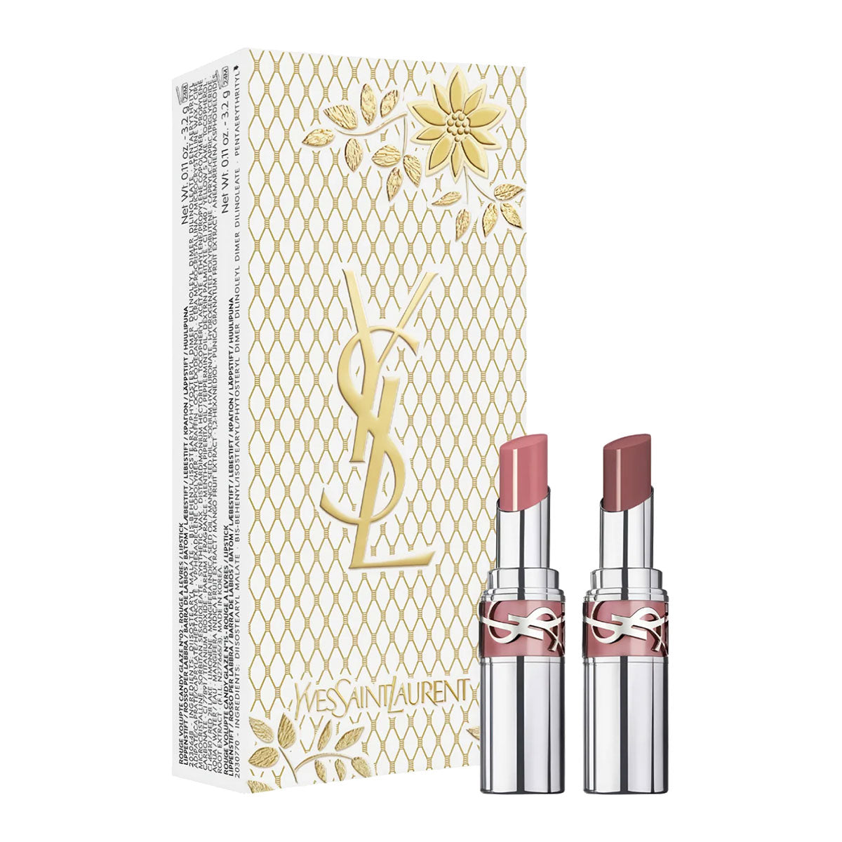 Yves Saint Laurent Loveshine Nude Lipstick Duo Set